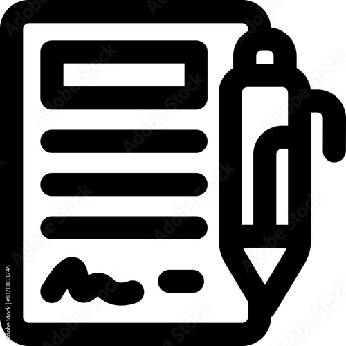 administration line icon. Clean and minimalist vector icon for websites, mobile apps, presentations, and logos. Fully scalable and customizable for any project.