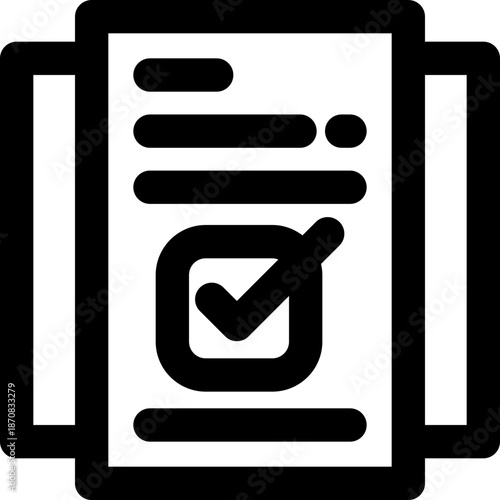 terms line icon. Clean and minimalist vector icon for websites, mobile apps, presentations, and logos. Fully scalable and customizable for any project.