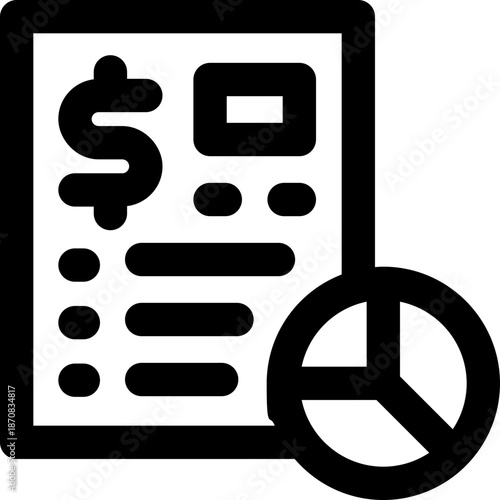 report line icon. Clean and minimalist vector icon for websites, mobile apps, presentations, and logos. Fully scalable and customizable for any project.