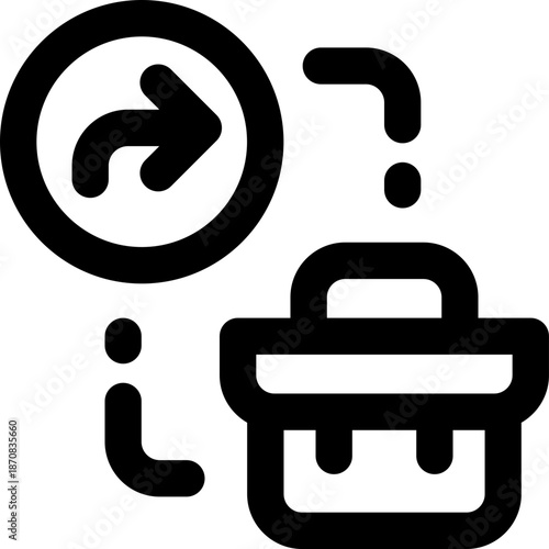 share line icon. Clean and minimalist vector icon for websites, mobile apps, presentations, and logos. Fully scalable and customizable for any project.