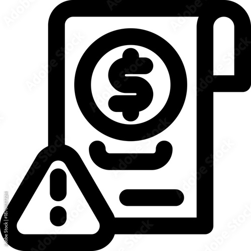 limit line icon. Clean and minimalist vector icon for websites, mobile apps, presentations, and logos. Fully scalable and customizable for any project.