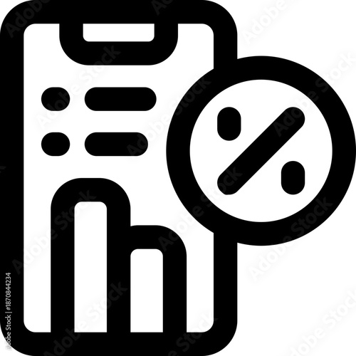 deposit line icon. Clean and minimalist vector icon for websites, mobile apps, presentations, and logos. Fully scalable and customizable for any project.