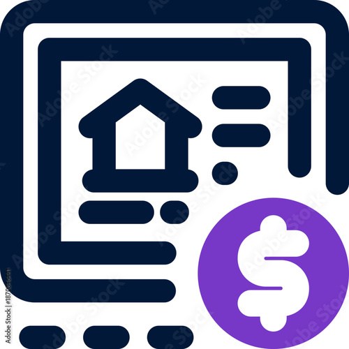 bond duotone icon. Sleek and modern vector icon for websites, mobile apps, marketing materials, and corporate design. Fully scalable and ready to use.