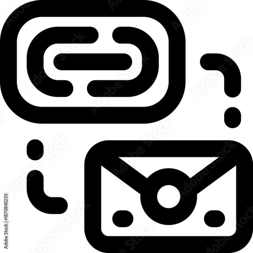 link line icon. Clean and minimalist vector icon for websites, mobile apps, presentations, and logos. Fully scalable and customizable for any project.