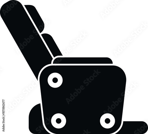 Recliner armchair representing comfort and relaxation icon