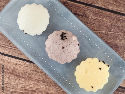 한국의 전통음식 기장떡
