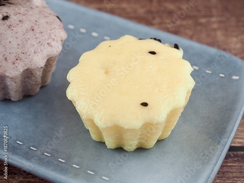 한국의 전통음식 기장떡
