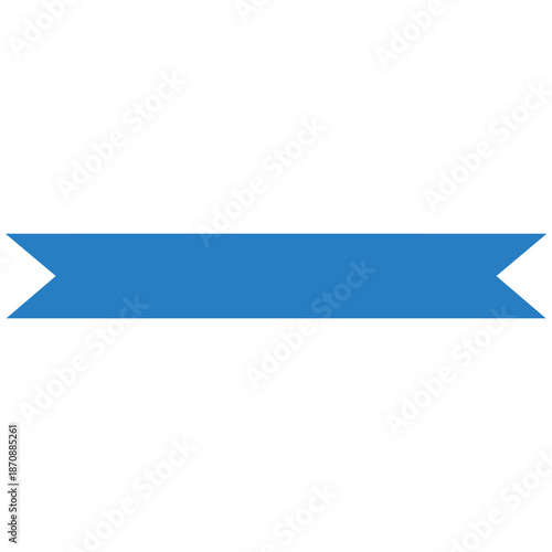 Free Download Illustration of a blue ribbon banner design - GFXLoad