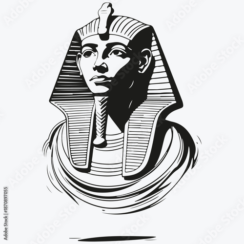 Egypt travel concept sketch illustration vector