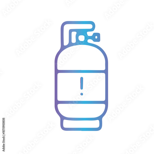 gas container,Butane, Gas bottle, Energy icon vector design 