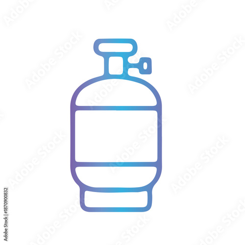 gas container,Butane, Gas bottle, Energy icon vector design 