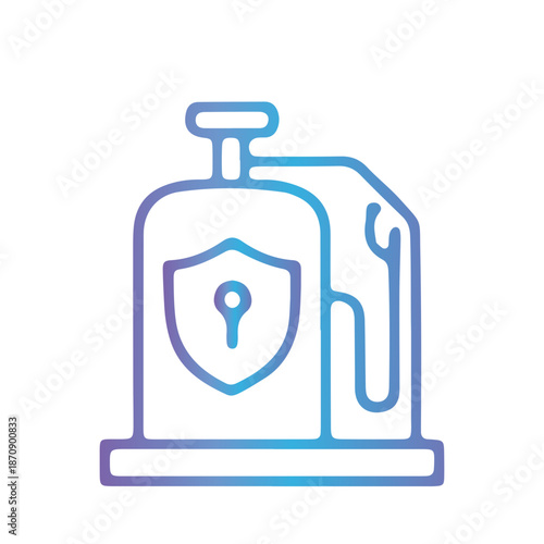 gas container,Butane, Gas bottle, Energy icon vector design 