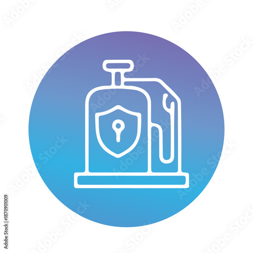 gas container,Butane, Gas bottle, Energy icon vector design 