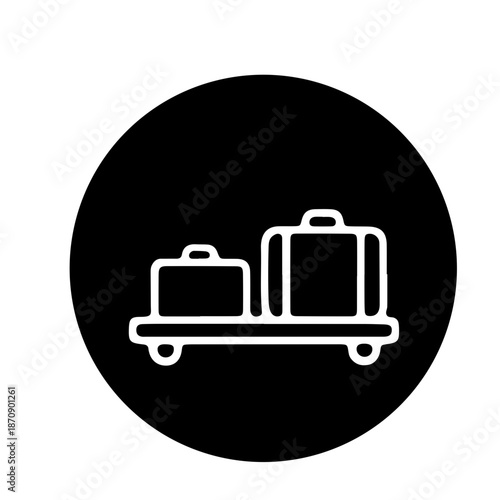 tourism and airline,irport, Boarding, Traveler, Tourist, passenger icon vector design 
