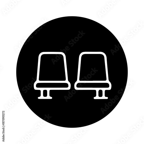 tourism and airline,irport, Boarding, Traveler, Tourist, passenger icon vector design 