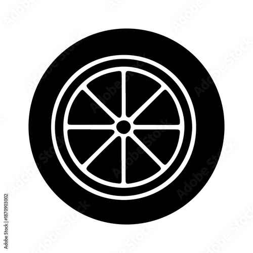 lemon, Citrus, Fruit, Fresh icon vector design 