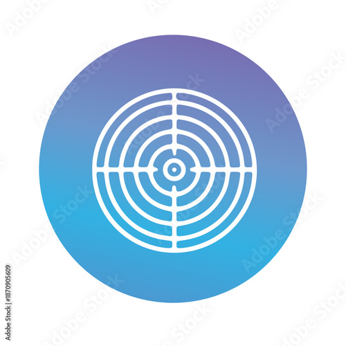 paintball competition gear, markers icon vector design 