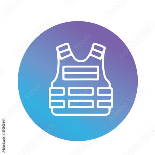 paintball competition gear, markers icon vector design 