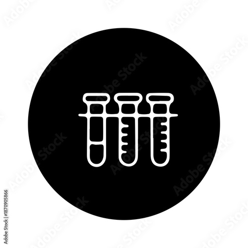 Laboratory research,Analysis, Testing icon vector design 