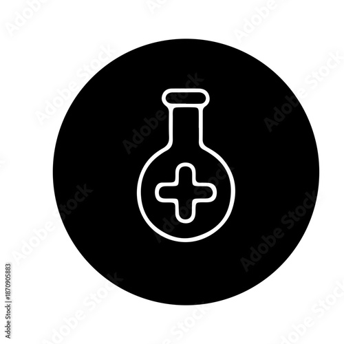 Laboratory research,Analysis, Testing icon vector design 
