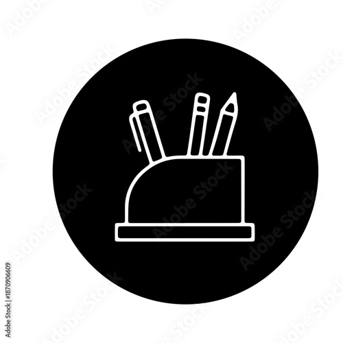  writing tools, and school desk accessorie vector design 