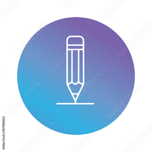  writing tools, and school desk accessorie vector design 