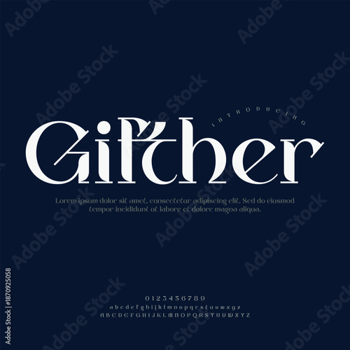 Stylish Gift Box with Ribbon Illustration for E-commerce Holiday Sale and Present Branding