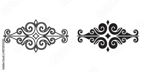 Elegant Scrollwork Design Elements