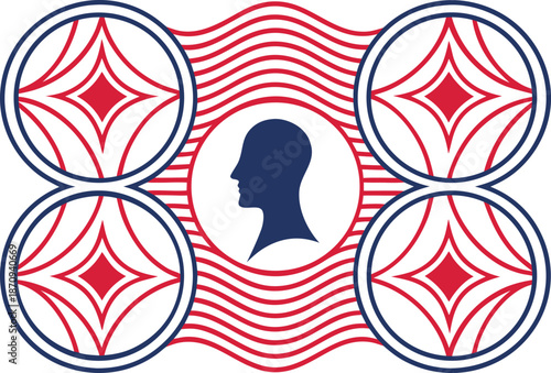 Human Consciousness Awareness Concept. Mind Awareness Abstract Concept. Conscious Mind Awareness Design. Mental Awareness Concept Illustration. Human Consciousness Thought Concept. Inner Mind