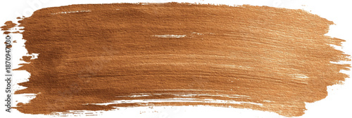 Copper Brown Metallic Brush Stroke Texture Vector