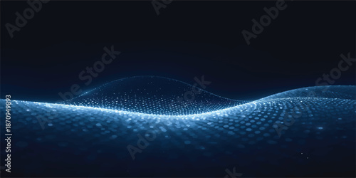 A digital illustration of a purple coral reef in the blue underwater world wide featuring a liquid wave pattern with bubbles and fish elements for a light textured wallpaper design backdrop