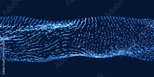 A digital illustration of a purple coral reef in the blue underwater world wide featuring a liquid wave pattern with bubbles and fish elements for a light textured wallpaper design backdrop