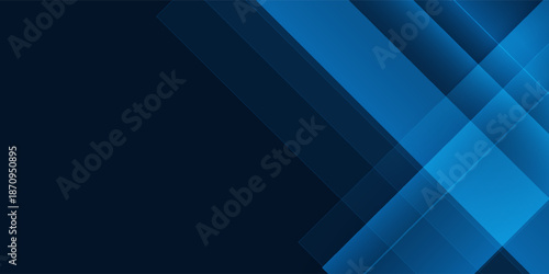 Abstract background gradient dark navy blue banner simple abstract
