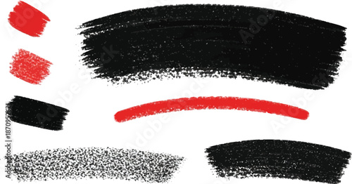 black white and red grunge texture background vector illustration eps 10