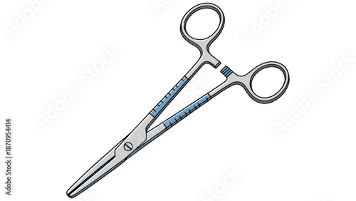 Professional surgical forceps and precision medical clamps for clinical operating room procedures and healthcare equipment supply chain business branding.