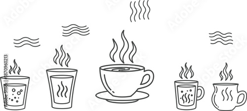 chai tea latte lovers club fall season spice coffee flavor aesthetic sticker label logo girl shirt design. Vintage retro fancy fresh cold drink cute takeaway cup printable illustration clipart.