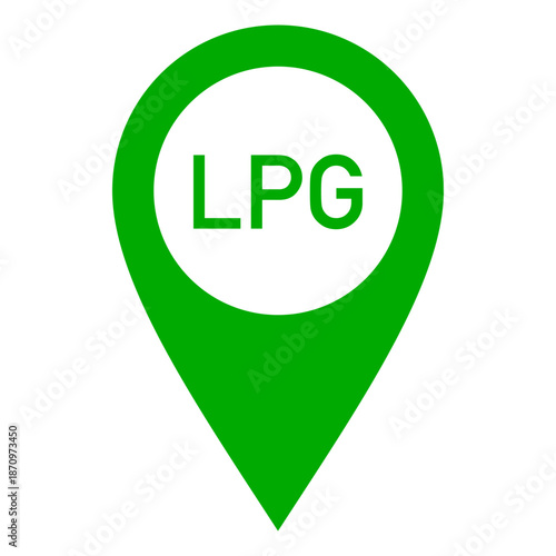 LPG und Kartenmarkierung