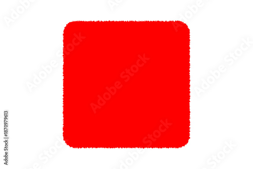 四角いスタンプ（角印）のイメージ、空白
