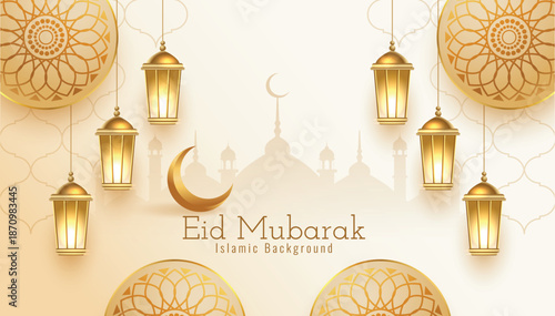 eid mubarak greeting card