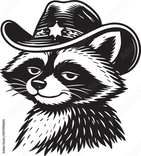 cowboy raccoon sheriff