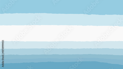 A blue and white horizontally striped abstract pattern
