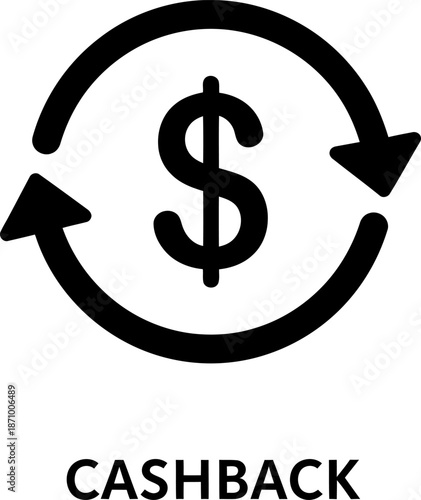 Cashback cycle Vector