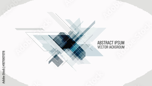 A blue-toned abstract geometric background image