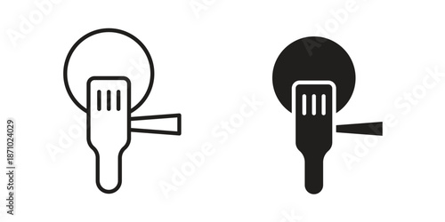 Polisher icons vector collection for web designs. flat icons