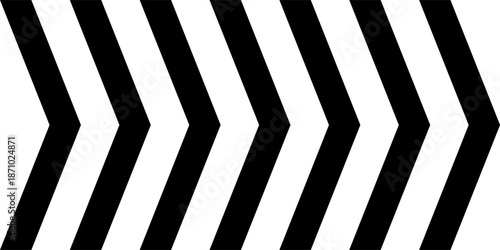 Black on white directional line arrow symbol. Horizontal line arrow