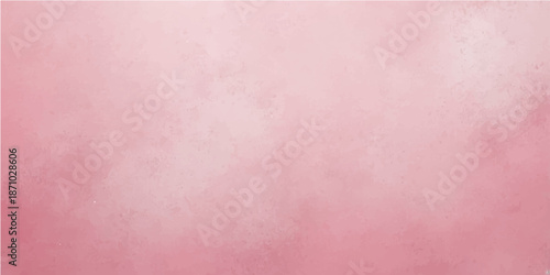 Aged pink paper background with a grungy vintage texture and light purple paint splatters on a blank parchment canvas design