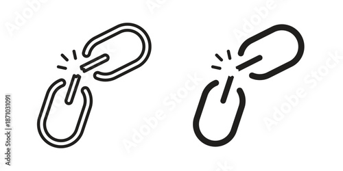 Weakness icons vector collection for web designs. flat icons