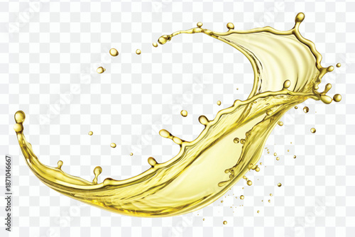 abstract 3d fresh olive oil splash explosion, flying olive oil on the air cut isolated on white background