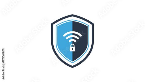 Shield icon symbolizing network security and protection.