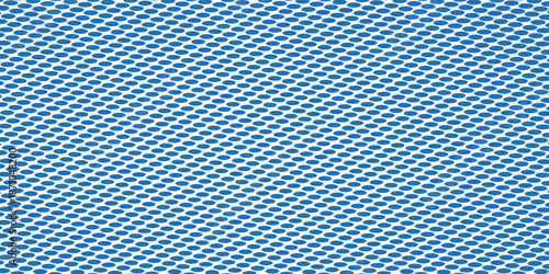 Bright blue dynamic abstract vector background with diagonal lines. 3d cover of business presentation banner for sale event night party. Fast moving soft circle wave line stripe decoration VECTOR